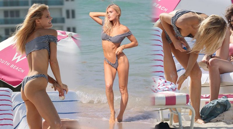 Joy Corrigan – Bikini Candids in Miami
