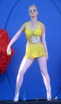 Katy Perry leggy in small yellow outfit at 102.7 KIIS FM's 2017 Wango Tango in Carson