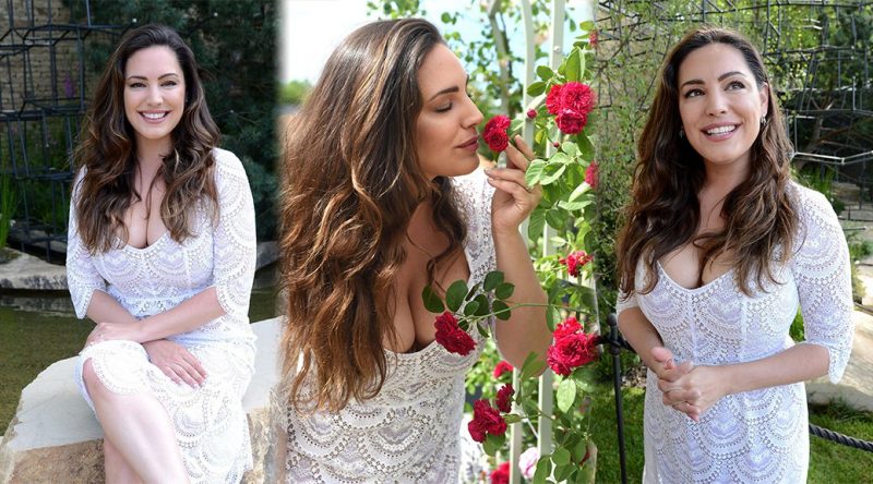 Kelly Brook – Chelsea Flower Show in London