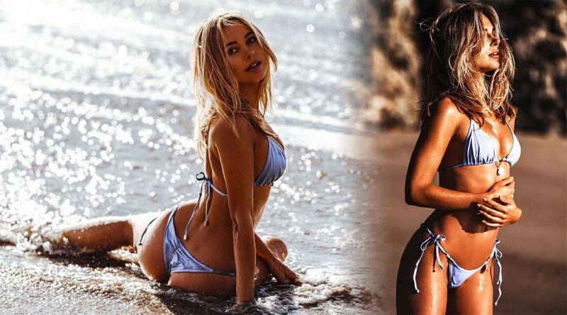 Kimberley Garner – Bikini Photoshoot in Cannes