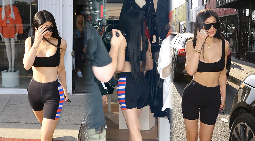 Kylie Jenner - Candids in West Hollywood. 
