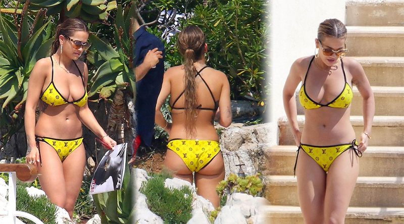 Rita Ora – Bikini Candids in Cannes