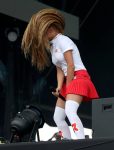 Rita Ora Bbc Radio Legs And Panties