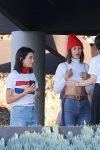 Bella Hadid Kendall Jenner Upskirt Panties