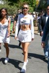 Bella Hadid Legs Paris