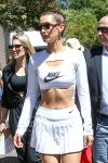 Bella Hadid Legs Paris