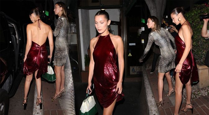 Bella Hadid – Candids in West Hollywood