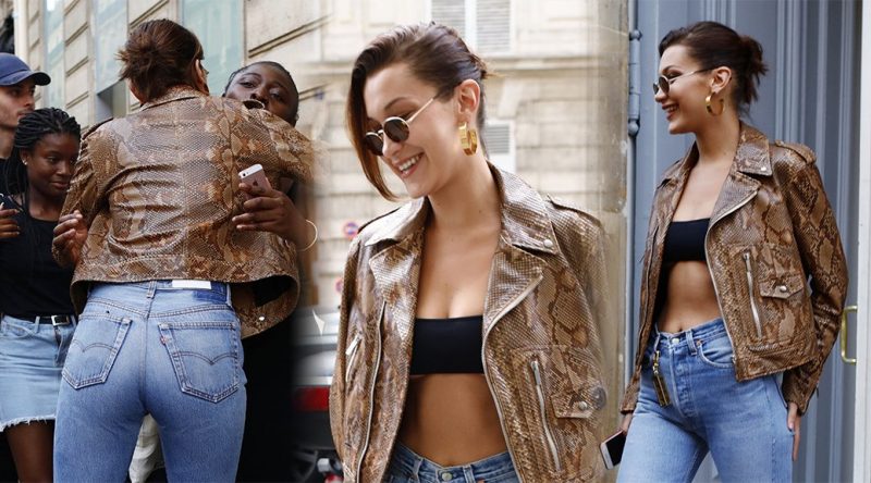 Bella Hadid – Candids in Paris