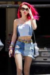 Bella Thorne Fishnet Legs