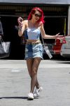 Bella Thorne Fishnet Legs