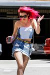 Bella Thorne Fishnet Legs
