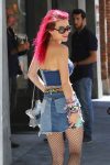Bella Thorne Fishnet Legs