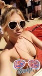 Chanel West Coast Bikini Cleavage