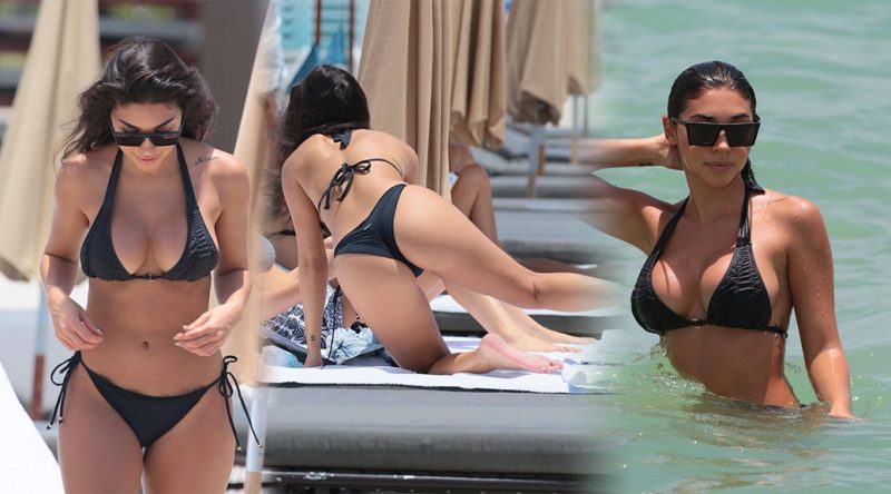 Chantel Jeffries – Bikini Candids in Miami