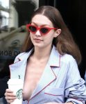 Gigi Hadid Braless