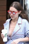 Gigi Hadid Braless