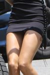 Hailey Baldwin Upskirt