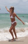 Hailey Baldwin White Bikini