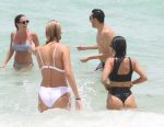 Hailey Baldwin White Bikini