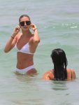 Hailey Baldwin White Bikini