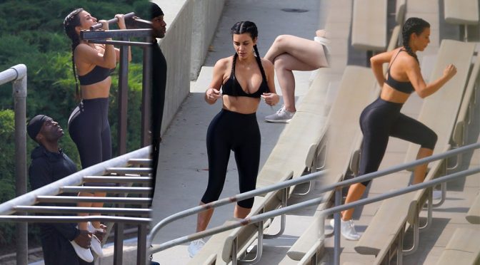 Kim Kardashian – Candids in Los Angeles