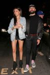 Madison Beer Sexy Black Dress