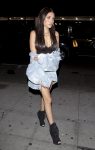 Madison Beer Sexy Black Dress