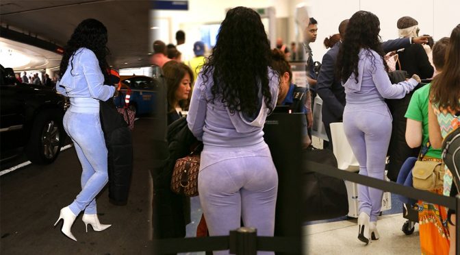 Rihanna – Candids at LAX Airport in Los Angeles