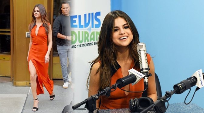 Selena Gomez on “Elvis Duran Z100 Morning Show” in Manhattan