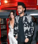 Selena Gomez Sexy Braless Dress