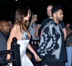 Selena Gomez Sexy Braless Dress