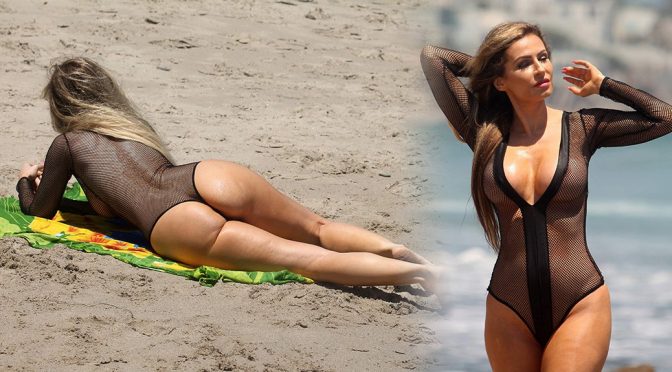 Ana Braga – Swimsuit Candids in Malibu