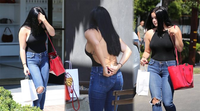 Ariel Winter – Braless Candids in Beverly Hills