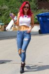 Bella Thorne Braless