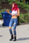 Bella Thorne Braless