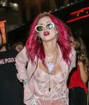 Bella Thorne Braless Boobs