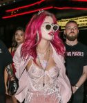 Bella Thorne Braless Boobs