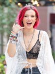 Bella Thorne Seethrough Bra