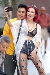 Bella Thorne Seethrough Bra