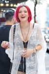 Bella Thorne Seethrough Bra