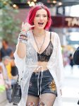 Bella Thorne Seethrough Bra