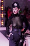 Bella Hadid Seethrough Boobs
