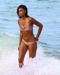 Chanel Iman Bikini
