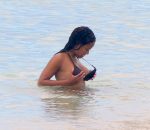 Christina Milian Nipslip Bikini