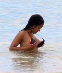 Christina Milian Nipslip Bikini