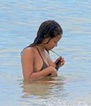 Christina Milian Nipslip Bikini