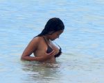 Christina Milian Nipslip Bikini