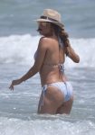 Eva Longoria On The Beach With Pepe Baston