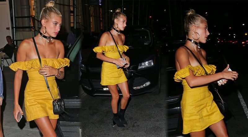 Hailey Baldwin – Leggy Candids in New York
