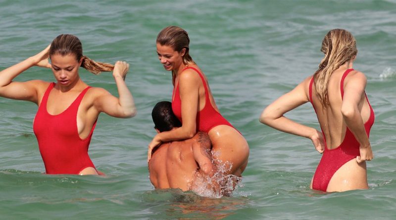 Hailey Clauson – Swimsuit Candids in Miami